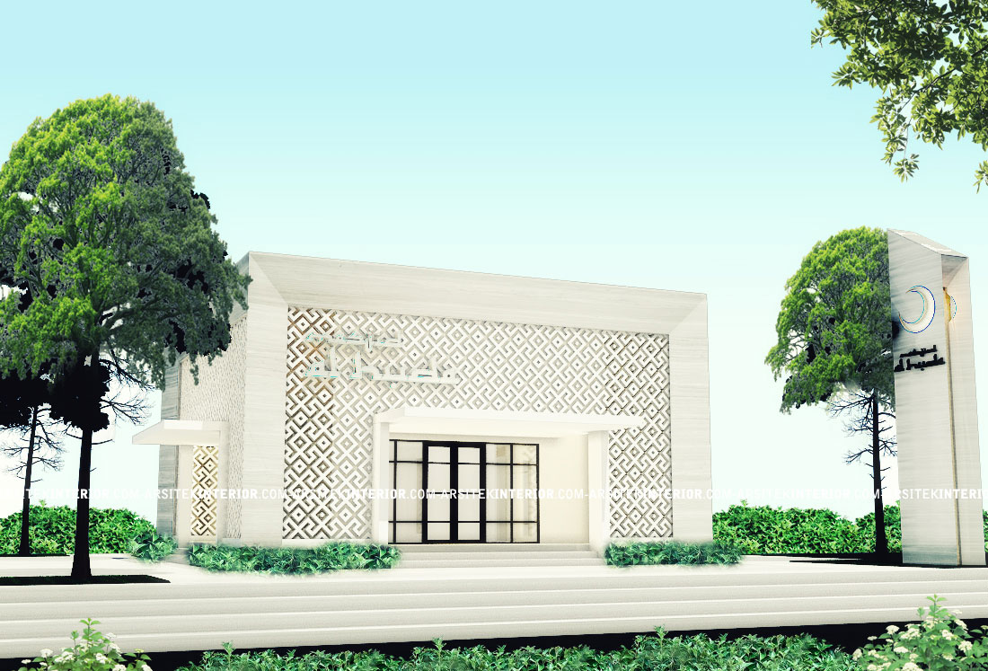 Jasa Arsitek Desain Mesjid Musholla Style Modern Minimalis Ukuran Bangunan 10×10 Gratis