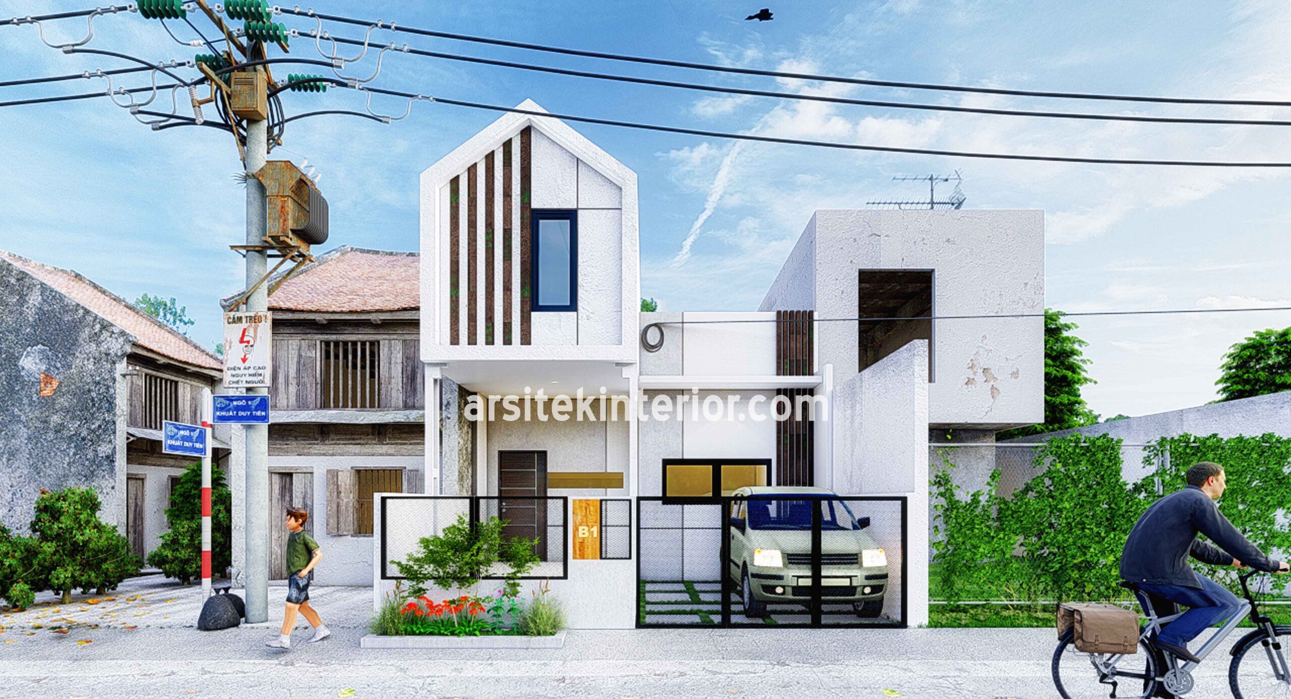 Penerapan Desain Rumah 2 Lantai Dengan Menggunakan Beton Pracetak