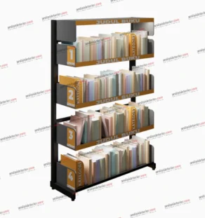 jual furniture RAK BUKU MODERN